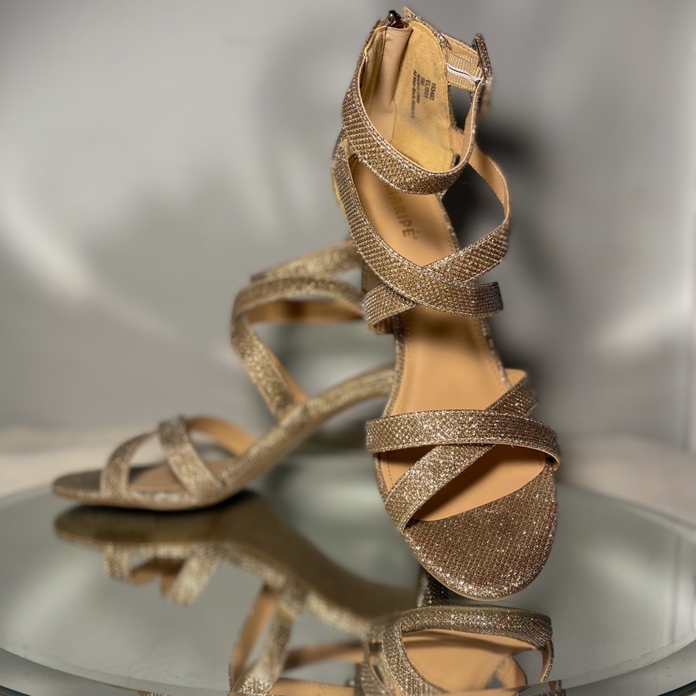 Marpipe Womens  Elissa Sandal - GOLD